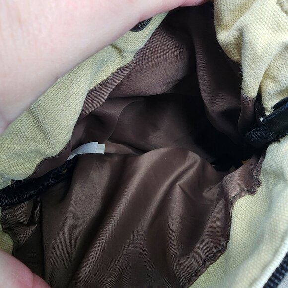 Kavu Bag Womens 11x8 Tan Cotton Mini Crossbody *Read* - Picture 5 of 14